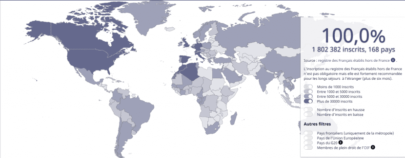 Carte de France Diplomatie