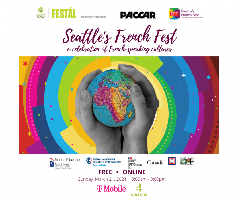 French Fest 2021 UFE Seattle Les Francais, Francophones et