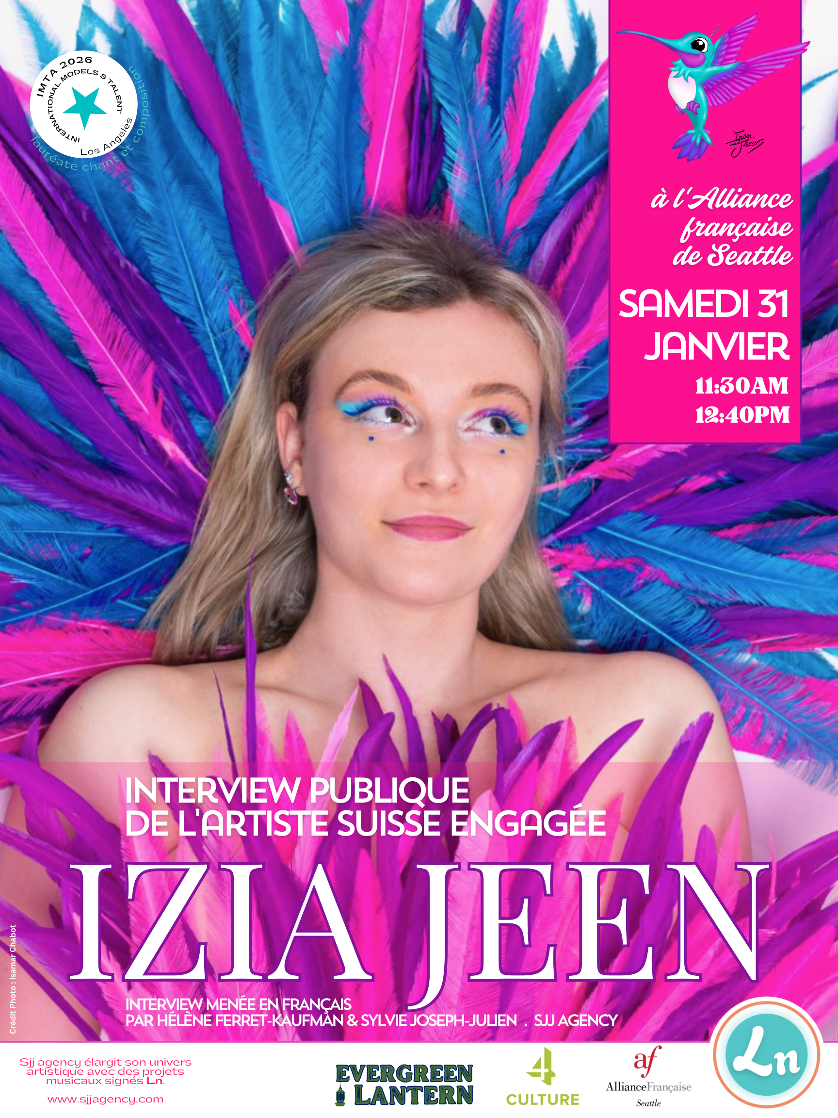 Poster interview Izia Jeen
